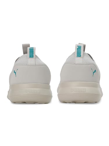 Puma Mens Dynamite Slip-on Gray Violet-Deep Aqua Sneaker - 10 UK (38870403)