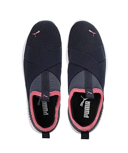 Puma Womens Cassey Revamp WNS Parisian Night-Sunset Pink-White Sneaker - 5UK (38870502)