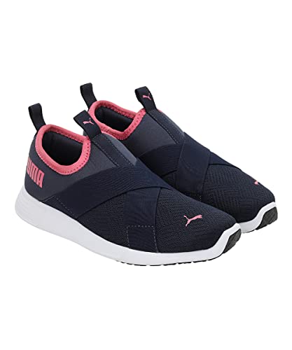 Puma Womens Cassey Revamp WNS Parisian Night-Sunset Pink-White Sneaker - 5UK (38870502)