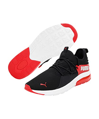 Puma Unisex-Adult Electron 2.0 Sport Black-for All Time Red-White Sneaker - 7UK (38769912)