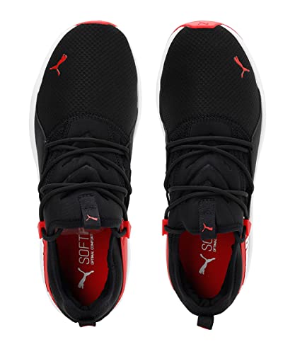 Puma Unisex-Adult Electron 2.0 Sport Black-for All Time Red-White Sneaker - 7UK (38769912)
