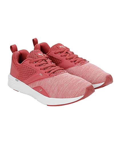 Puma Unisex-Adult NRGY Comet Heartfelt-Rose Dust-White-Silver Running Shoe - 3 UK (19055665)