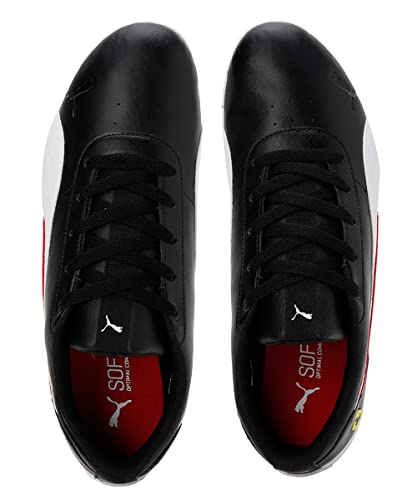 Puma Unisex-Adult Ferrari Neo Cat Black-White Sneaker - 9UK (30754801)