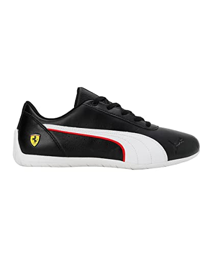 Puma Unisex-Adult Ferrari Neo Cat Black-White Sneaker - 9UK (30754801)