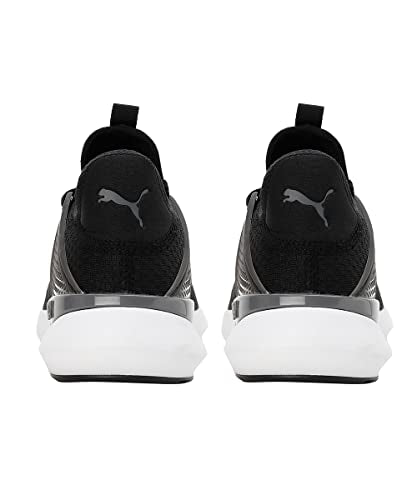 Puma Mens Pure XT Fresh Black-Cool Dark Gray-White Training Shoe - 8 UK (37727605)