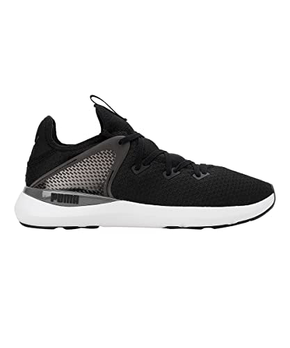 Puma Mens Pure XT Fresh Black-Cool Dark Gray-White Training Shoe - 8 UK (37727605)