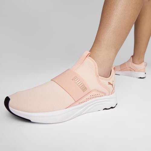 Puma Womens Softride Sophia Slip-On WN's Rose Dust-Rose Gold Walking Shoe - 6UK (19516116)