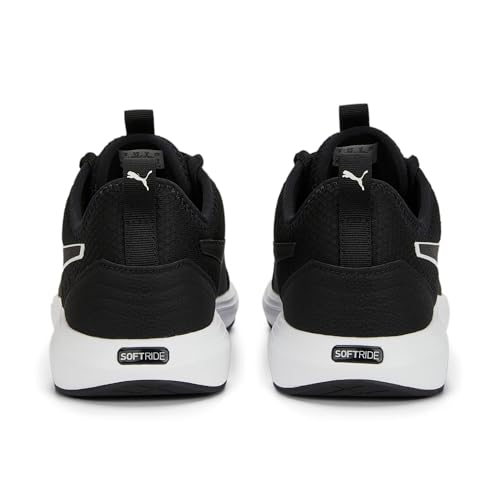 Puma Unisex-Adult Softride Cruise 2 Black-White Running Shoe - 8UK (37820901)