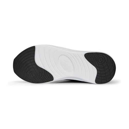 Puma Unisex-Adult Softride Cruise 2 Black-White Running Shoe - 8UK (37820901)