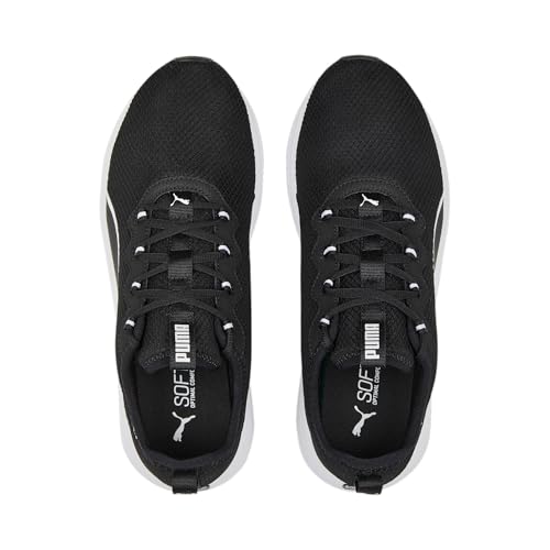 Puma Unisex-Adult Softride Cruise 2 Black-White Running Shoe - 8UK (37820901)