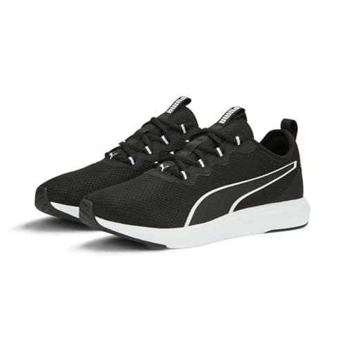 Puma Unisex-Adult Softride Cruise 2 Black-White Running Shoe - 8UK (37820901)