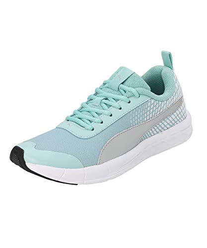 Puma Womens Supernal v3 WN's Eggshell Blue-Black-White-Silver Running Shoe - 5UK (37902601)