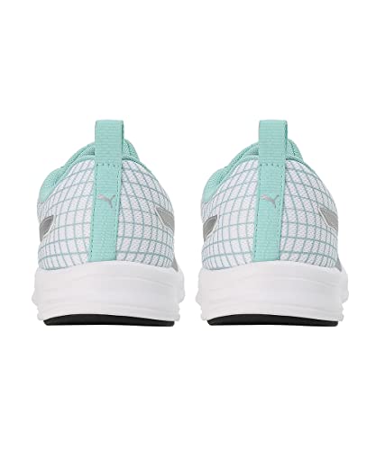 Puma Womens Supernal v3 WN's Eggshell Blue-Black-White-Silver Running Shoe - 5UK (37902601)
