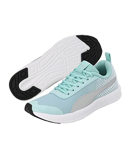 Puma Womens Supernal v3 WN's Eggshell Blue-Black-White-Silver Running Shoe - 5UK (37902601)