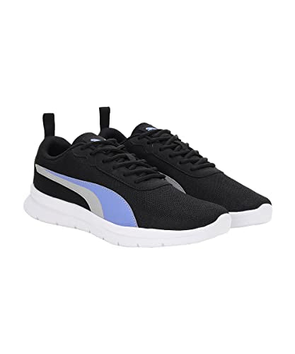 Puma Womens Supreme Comfort WNS Black-Lavendar Pop-Silver Walking Shoe - 5 UK (37905201)