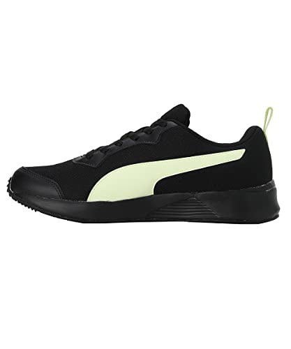 Puma Mens Ampi Black-Pistachio Running Shoe - 8 UK (38135405)