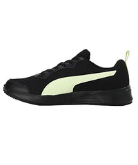 Puma Mens Ampi Black-Pistachio Running Shoe - 8 UK (38135405)
