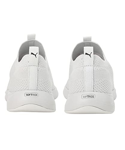 Puma Mens Softride Clean V2 Feather Gray-Black Running Shoe - 8 UK (19514105)