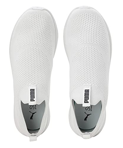 Puma Mens Softride Clean V2 Feather Gray-Black Running Shoe - 8 UK (19514105)