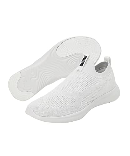 Puma Mens Softride Clean V2 Feather Gray-Black Running Shoe - 8 UK (19514105)
