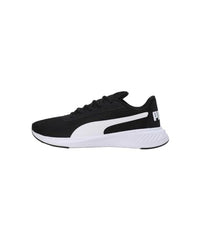 Puma Unisex-Adult Night Runner V2 Black-White Running Shoe - 8 UK (37925701)