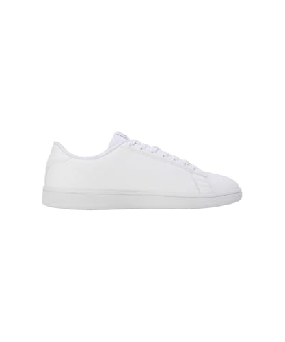 Puma | Smashic Comfort Casual Sneakers | White-Matte Silver | 4UK