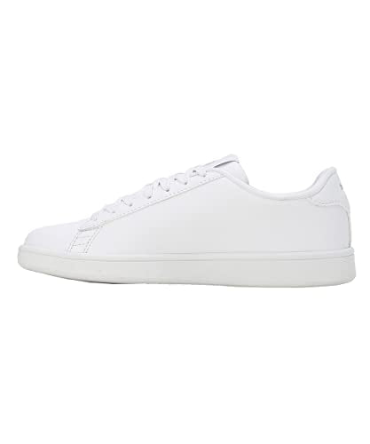 Puma Womens Smashic Wmn White-Peony-Matte Silver Sneaker - 8UK (39511102)