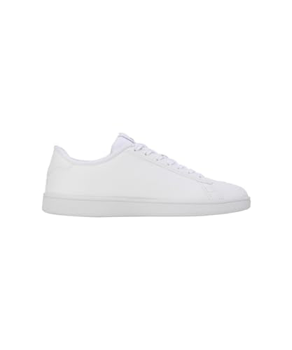 Puma Womens Smashic Wmn White-Spring Lavender-Matte Silver Sneaker - 8UK (39511101)