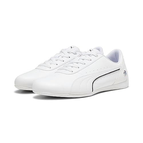 Puma Unisex-Adult BMW MMS Neo Cat White-White-Black Sneaker - 7 UK (30730906)