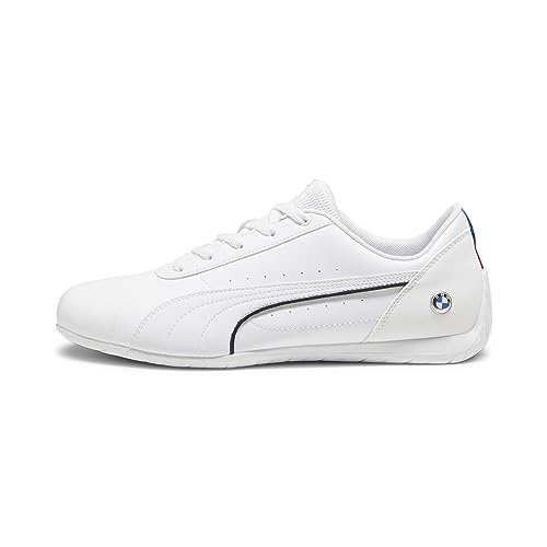 Puma Unisex-Adult BMW MMS Neo Cat White-White-Black Sneaker - 7 UK (30730906)