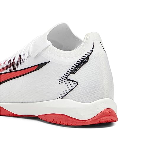 Puma Mens Ultra Match IT White-Black-Fire Orchid Football Shoe - 6 UK (10752201)