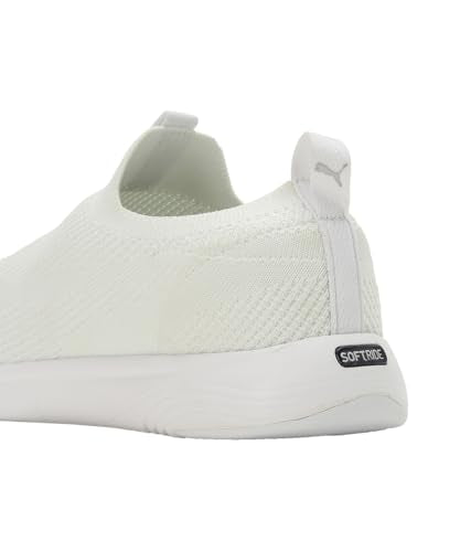 Puma Mens Softride Clean V2 White-Silver Running Shoe - 8 UK (19514106)