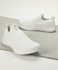 Puma Mens Softride Clean V2 White-Silver Running Shoe - 8 UK (19514106)