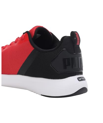 Puma Mens Softride EcoGryph Black-for All Time Red Running Shoe - 6 UK (31055105)