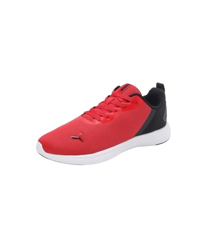 Puma Mens Softride EcoGryph Black-for All Time Red Running Shoe - 6 UK (31055105)
