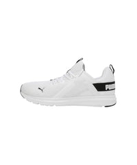 Puma Mens Enzo Stridance Black-White Running Shoe - 10 UK (31058705)