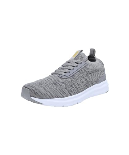 Puma Men, Ziggy IDP, Concrete Gray-Dark Coal-Yellow Sizzle, Sneaker, 7UK, (31058403)