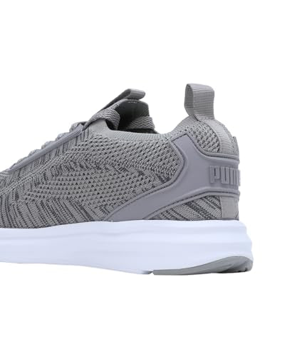 Puma Men, Ziggy IDP, Concrete Gray-Dark Coal-Yellow Sizzle, Sneaker, 7UK, (31058403)