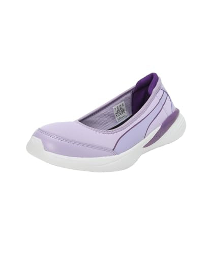 Puma Womens Flaira Softride Sporty Vivid Violet-Purple Pop-White Sneaker - 4 UK (39492302)
