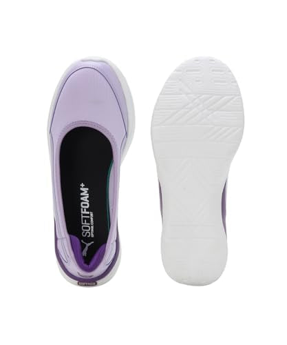 Puma Womens Flaira Softride Sporty Vivid Violet-Purple Pop-White Sneaker - 4 UK (39492302)