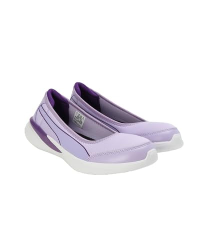Puma Womens Flaira Softride Sporty Vivid Violet-Purple Pop-White Sneaker - 4 UK (39492302)