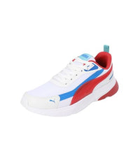 Puma Mens Rungryp Warm White-Red-Racing Blue Sneaker - 8 UK (39717305)