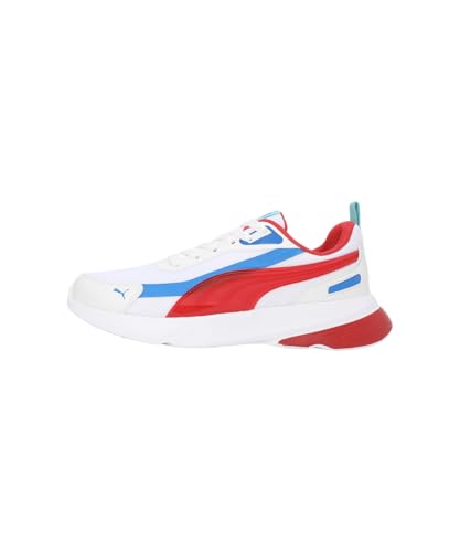 Puma Mens Rungryp Warm White-Red-Racing Blue Sneaker - 8 UK (39717305)