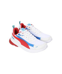 Puma Mens Rungryp Warm White-Red-Racing Blue Sneaker - 8 UK (39717305)