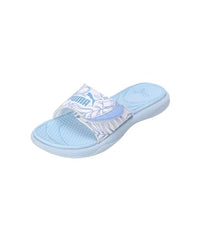 Puma Womens RoyalcatComfortSoftrideWnsV1 Icy Blue-Blissful Blue-Regal Blue Slide - 6 UK (39584201)