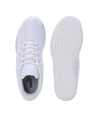 Puma Mens Grypease Feather Gray/White Running Shoe - 7 UK (31060802)