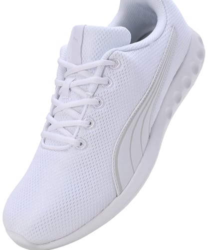 Puma Mens Grypease Feather Gray/White Running Shoe - 7 UK (31060802)