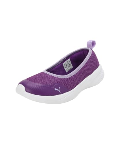 Puma Girls, Sienna Softride JR, Purple Pop-Vivid Violet-White, Sneaker, 5UK, (39465501)