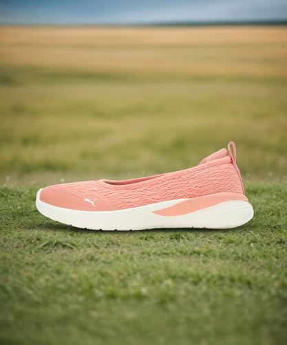 Puma Womens SiennaSoftrideBallerina Future Pink-Poppy Pink-Warm White Sneaker - 4 UK (39463601)