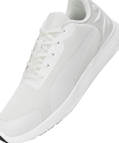 Puma Mens Technner Warm White-Vapor Gray-White Sneaker - 8 UK (39583501)